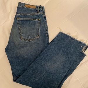 GRLFRND asymmetrical jeans
